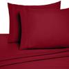 ARlinen King (78"X80") Sheets Set 4-Piece, Burgundy Solid 100% Egyption Cotton - 15 Inches Deep Pocket, Soft & Breathable Hotel Quality Bed Sheets view 3