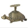 Bastar Tribal Dhokra Art Brass Tortoise Candle Stand handicrafts Product by Bharat HaatBH06454 view 2