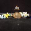 Bastar Tribal Dhokra Art Brass Tortoise Candle Stand handicrafts Product by Bharat HaatBH06454 view 4