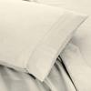 ARlinen King (78"X80") Sheets Set 4-Piece, Ivory Solid 100% Egyption Cotton - 15 Inches Deep Pocket, Soft & Breathable Hotel Quality Bed Sheets view 3