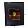 3D Earth with Grid Hologram Picture (Framed), Collectible Embossed Type Film view 4