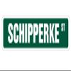 Schipperke Street Sign Dog Lover Great pet Owner | Indoor/Outdoor | 36" Wide view 1