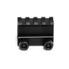 Osprey Global RIS-OSP-INCH4 : 1-Inch 4-Slot Riser- Matte Black view 1