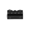 Osprey Global RIS-OSP-HALF4 : 1/2-Inch 4-Slot Riser- Matte Black view 4