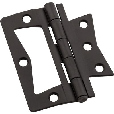 National Hardware N830-436 Surface-Mounted Hinge, Oil Rubbed Bronze (Pack of 5)