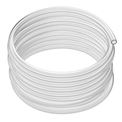 Houseables 1/4 Tubing, Clear Tubing, Clear Hose, 1/4 ID x 3/8 OD, 100FT, Plastic Tube, Vinyl Hose, Flexible, PVC, Food Grade, Industrial Flex Pipe For Water, Brewing, Beverage Pump, Homebrew, Siphon