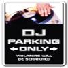 DJ Sign Parking Records Turn Tables Mixer disc Jockey Music Dance | Indoor/Outdoor | 20" Tall view 1