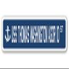 USS Thomas Washington AGOR 10 Street Sign us Navy Ship Veteran Sailor Gift view 1