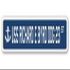 USS Richard E BYRD DDG 23 Street Sign us Navy Ship Veteran Sailor Gift view 1