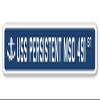 USS Persistent MSO 491 Street Sign us Navy Ship Veteran Sailor Gift view 1