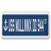 USS MULLINNIX DD 944 Street Sign us Navy Ship Veteran Sailor Gift view 1