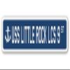 USS Little Rock LCS 9 Street Sign us Navy Ship Veteran Sailor Gift view 1