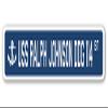 USS Ralph Johnson DDG 114 Street Sign us Navy Ship Veteran Sailor Gift view 1