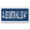 USS Gunston Hall LSD 44 Street Sign us Navy Ship Veteran Sailor Gift view 1
