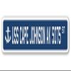 USS Cape Johnson AK 5075 Street Sign us Navy Ship Veteran Sailor Gift view 1