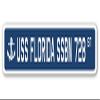 USS Florida SSBN 728 Street Sign us Navy Ship Veteran Sailor Gift view 1