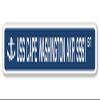 USS Cape Washington AKR 9961 Street Sign us Navy Ship Veteran Sailor Gift view 1