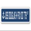 USS Douglas H Fox DD 779 Street Sign us Navy Ship Veteran Sailor Gift view 1