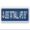 USS Tattnall APD 19 Street Sign us Navy Ship Veteran Sailor Gift view 1