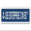 USS Enterprise CVN 80 Street Sign us Navy Ship Veteran Sailor Gift view 1