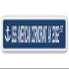 USS American Cormorant AK 2062 Street Sign us Navy Ship Veteran Sailor Gift view 1
