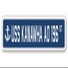 USS Kanawha AO 196 Street Sign us Navy Ship Veteran Sailor Gift view 1
