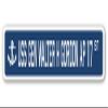 USS GEN Walter H Gordon AP 117 Street Sign us Navy Ship Veteran Sailor Gift view 1