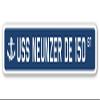 USS NEUNZER DE 150 Street Sign us Navy Ship Veteran Sailor Gift view 1