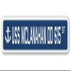 USS MCLANAHAN DD 615 Street Sign us Navy Ship Veteran Sailor Gift view 1