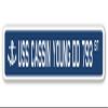 USS CASSIN Young DD 793 Street Sign us Navy Ship Veteran Sailor Gift view 1