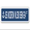 USS Woodrow Wilson SSBN 624 Street Sign us Navy Ship Veteran Sailor Gift view 1
