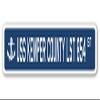 USS Kemper County LST 854 Street Sign us Navy Ship Veteran Sailor Gift view 1