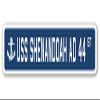 USS Shenandoah AD 44 Street Sign us Navy Ship Veteran Sailor Gift view 1