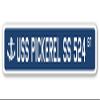 USS Pickerel SS 524 Street Sign us Navy Ship Veteran Sailor Gift view 1