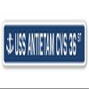 USS Antietam CVS 36 Street Sign us Navy Ship Veteran Sailor Gift view 1