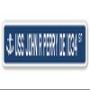 USS John R Perry DE 1034 Street Sign us Navy Ship Veteran Sailor Gift view 1