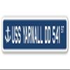 USS YARNALL DD 541 Street Sign us Navy Ship Veteran Sailor Gift view 1
