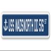 USS Wadsworth DD 516 Street Sign us Navy Ship Veteran Sailor Gift view 1