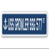 USS Growler SSG 577 Street Sign us Navy Ship Veteran Sailor Gift view 1