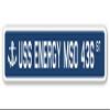 USS Energy MSO 436 Street Sign us Navy Ship Veteran Sailor Gift view 1