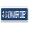 USS Newman K Perry DD 883 Street Sign us Navy Ship Veteran Sailor Gift view 1