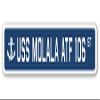 USS MOLALA ATF 106 Street Sign us Navy Ship Veteran Sailor Gift view 1
