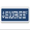 USS CALCATERRA DER 390 Street Sign us Navy Ship Veteran Sailor Gift view 1