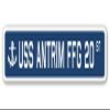 USS Antrim FFG 20 Street Sign us Navy Ship Veteran Sailor Gift view 1