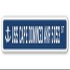 USS Cape Domingo AKR 5053 Street Sign us Navy Ship Veteran Sailor Gift view 1