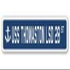 USS Thomaston LSD 28 Street Sign us Navy Ship Veteran Sailor Gift view 1
