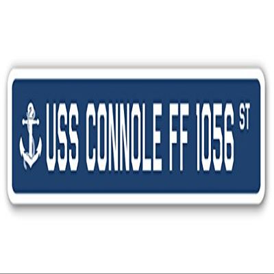USS CONNOLE FF 1056 Street Sign us Navy Ship Veteran Sailor Gift