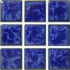Fujiwa Porcelain Swimming Pool Waterline Tile - CEL-290 SAPPHIRE 2" X 2" 1 .08 SQ FT Sheet, Pack of 2, view 1