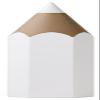 Qualy 5217104WH Design Accessories, White, Size: Approx. 3.5 x 30.7 x 11.2 inches (8.9 x 78 x 28.6 cm) view 1
