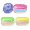 9PC House Travel Soap Case Plastic Box Dish Holder Container Camping Hiking Bath view 1